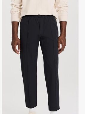 Club Monaco Men's Black Tailored Jogger Pants